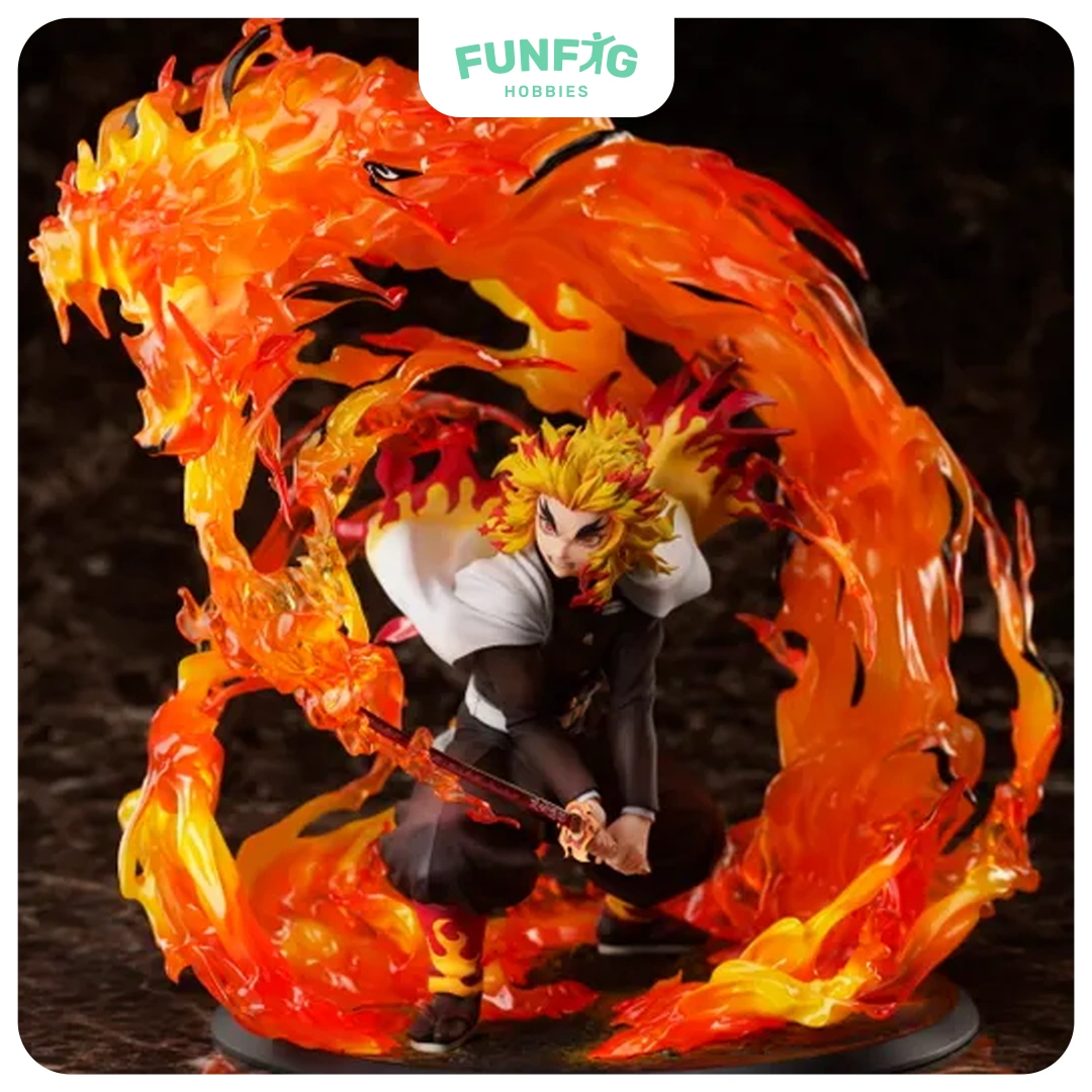 PVC Figure 1/8 Kyojuro Rengoku - Honou no Kokyuu Ougi Ku no Kata: Rengoku Ver. - Image 2