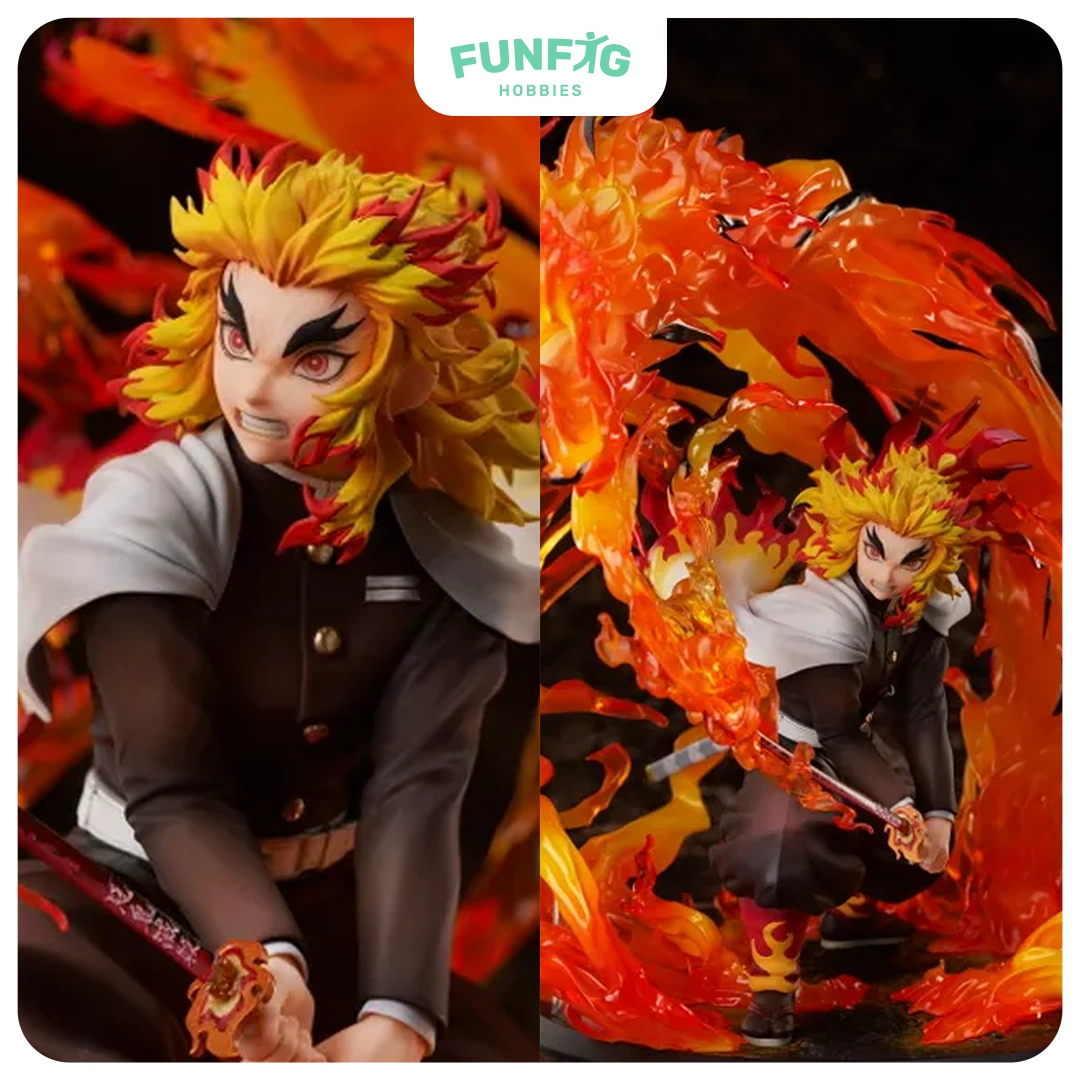 PVC Figure 1/8 Kyojuro Rengoku - Honou no Kokyuu Ougi Ku no Kata: Rengoku Ver. - Image 3